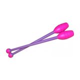 Gymo Birbirine Bağlanabilir Ritmik Cimnastik Labut 45cm Pembe-Mor
