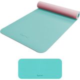 Gymo Ekolojik 6mm TPE Yoga Matı Pilates Minderi Diz Dirsek Koruyucu Matlı Set Nane Yeşili