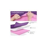 Gymo Hizalamalı 6mm TPE Yoga Matı Pilates Minderi Pembe
