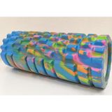 Gymo Pro Series Cloudy Marble Foam Roller Pilates Masaj Rulosu Mavi