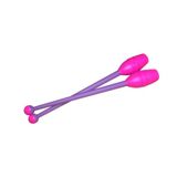 Gymo Ritmik Cimnastik Labut 36.5cm Pembe-Mor