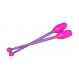 Gymo Ritmik Cimnastik Labut 41Cm Pembe-Mor Pembe - Mor