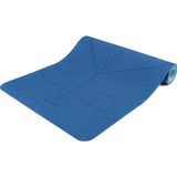 Gymo UltraGrip Hizalamalı 6mm TPE Yoga Matı Pilates Minderi Mavi