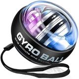Gyro Ball Bilek Güçlendirici, Otomatik Başlatma, Taşınabilir El Egzersiz Topu, Ön Kol Güçlendirme Rehabilitasyon ve Kas Güçlendirme İçin,