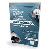 GYS Adalet Bakanlığı Görevde Yükselme Yazılı Sınavı Şube Müdürü Konu Anlatımı