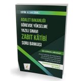 GYS Adalet Bakanlığı Görevde Yükselme Yazılı Sınavı Zabıt Katibi Soru Bankası