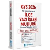 Gys Akademi 2026 Gys İçişleri Bakanlığı İlçe Yazı İşleri Müdürü Özet Ders Notları Görevde Yükselme Gys Akademi