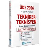 Gys Akademi 2026 Gys Üds İçişleri Bakanlığı Tekniker - Teknisyen Özet Ders Notları Görevde Yükselme Ünvan Değişikliği Gys Akademi
