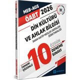 GYS Akademi 2026 Meb-Ags Öabt Din Kültürü ve Ahlak Bilgisi Öğretmenliği Tamamı Çözümlü 10 Deneme Sınavı