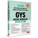 Gys Tüm Kamu Kurumları Ortak Konular Soru Bankası - Data Yayınları