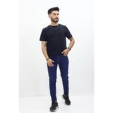 GZT TEKSTİL Erkek Dar Paça Normal Bel Yüksek Kalite Kot Pantolon (7455M)