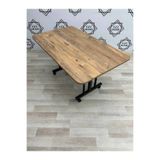 GZZ 70-120 TEKERLEKLİ ORTA SEHPA BALKON MASASI BAHÇE MASASI ORTA MASA (YÜKSEKLİK 60 CM)