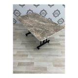 GZZ 70-120 TEKERLEKLİ ORTA SEHPA BALKON MASASI BAHÇE MASASI ORTA MASA (YÜKSEKLİK 60 CM)