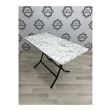 GZZ KATLANIR MUTFAK MASASI BALKON MASASI BAHÇE MASASI ÇALIŞMA MASASI YÜKSELİK 70CM EBAT 60-120 ÇERÇEVELİ AYAK 1.KALİYE MASA NOT (150 KG TAŞIMA GARANTİLİ)