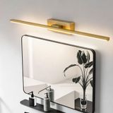 GZZBMY Ayna lambası banyo LED banyo duvar lambaları resim aydınlatması 315° döner modern duvar aydınlatması ayna lambası metal duvar lambası oturma odası yatak odası koridor için (altın beyaz ışık, 40