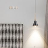 GZZBMY LED sarkıt lamba, su damlaları, modern, dokunmatik şalterli, üç renk sıcaklığı, kısılabilir, yüksekliği ayarlanabilir, oturma odası, yatak odası, mutfak adası için (siyah)