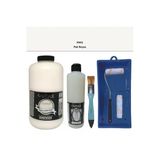 H-002 Pak Beyaz 2Lt Ultimate Parlak Vernik 500Ml Saten Rulo Set