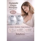H-011 Giyilebilir Göğüs Pompası 2’li Set – Kablosuz, Sessiz, Taşınabilir Süt Sağma Makinesi