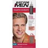 H-15 Şampuanlı Saç Boyası Koyu Sarı (Dark Blond) – Amonyaksız, 5 Dakikada %100 Gri Kapama