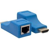 H-608F 4K Hdmı To RJ45/CAT5/CAT6/ETHERNET 30 Metre Hdmı Uzatıcı Extender - 1 Adet - Çok Renkli