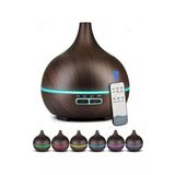 H.a Nemlendirici 7 Led Işıklı Aromatik Oda Kokusu 550 Ml Kahve Aroma Difüzörü Buhar Makinası