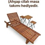 H-Acraft Bahçe Şezlong - 1