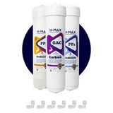 H-MAX H-max Inline Kapalı Kasa Su Arıtma Cihazı Ilk 3 Filtre - 0052
