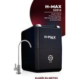 H-MAX Reverse Osmosis System 8 Litre 5 Aşama Mineralli 80 Gpd Su Arıtma Cihazı HMAXS3514 - 5 AŞAMALI