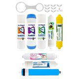 H-MAX Reverse Osmosis System H-max 75 Gpd Membranlı Açık Kasa Su Arıtma 8'li Filtre Seti - 0044