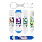 H-MAX Reverse Osmosis System H-max 80 Gpd Membranlı Açık Kasa Su Arıtma 5'li Filtre Seti - 0036