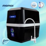 H-MAX Reverse Osmosis System Miamax 12 Aşama 9 Litre Çelik Tanklı Mineralli Su Arıtma Cihazı - Miamax LG