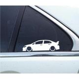 H Onda Civic Fd2 Basık Kasa Sticker Kelebek Cam Yapıştırması