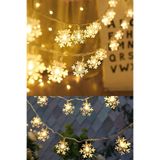 H Pp Hello Peoples Kar Tanesi Led, 8 Animasyonlu 10 Metre 60 Led Fişli Gün Işığı Kristal Led Yılbaşı Ağacı