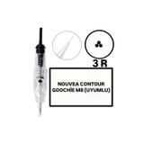 H Run Global 1 Adet R3 ( Nouvea Contour-Goochie M8 Uyumlu ) Değiştirilebilir Kartuş Kalıcı Makyaj Ucu (İğne)