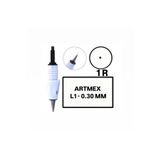 H RUN GLOBAL 20 Adet ( Artmex - L1-R - 0.30mm -R1 ) Değiştirilebilir Kartuş Kalıcı Makyaj Ucu (İğne)