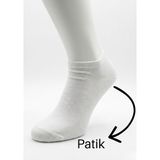 H Storee Erkek Premium Bambu Patik Çorap 8’li Set – %80 Gerçek Bambu Ipliği, Dikişsiz, Nefes Alan - 40 - 45 - Beyaz