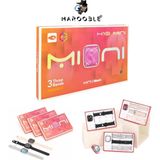 H10 Mini Akıllı Saat Süper Amoled Ekran 3 Kordon 1 Bileklikle Birlikte Bayanlar Için Akıllı Saat - Pembe
