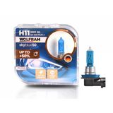 H11 Ampül Sky Blue Beyaz Işık 12V 55W -Wolfram 29311 Sb