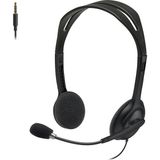 H111 Kablolu Kulaklık, Gürültü Önleyici Mikrofonlu Stereo Kulaklık, 3,5 mm Ses Jakı, Pc/mac/d