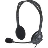 H111 Kablolu Stereo Kulak Üstü Mikrofonlu Kulaklık, Standart 3.5 mm Jak Girişi, 235 Kablo Uzunlu