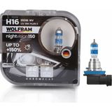 H16 Halojen Ampul Nv +%150 Fazla Işık Ve %20 Beyaz Işık 12V 19W 29316Nv