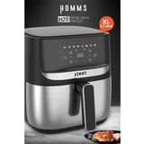H20 1700 Watt XL Dijital Dokunmatik 8 Ön Programlı Airfryer Yağsız Kızartma Sıcak Hava Fritöz