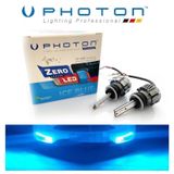 H27 Led Xenon Oto Ampul Photon Zero Fansız Buz Mavi