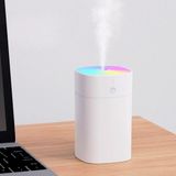 H2O 400 ml Rgb Ultrasonik Hava Nemlendirici Buhar Makinesi ve Aroma Difüzörü - 400ML - Beyaz