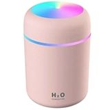 H2O 4507-T Humidifier Pembe 300 ml Ulrasonik Oda Hava Nemlendirici