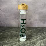 H2O Detox Bambu Cam Matara 1000 ml - Şeffaf - 1 Adet