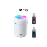 H2O Humidifier Demirkol Store 300 Ml Hava Nemlendirici Buhar Makinesi Ve Aroma Difüzörü + 2 Adet Ortam Kokusu
