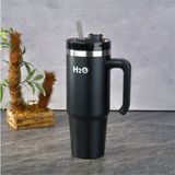 H2O Termos Kupa Pipetli - Siyah