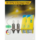 H3 12V 55W Far Ampul Trifa 2 Adet 01658