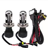 H4 8000K Xenon Ampul 2 Adet + Tesisat Kablosu